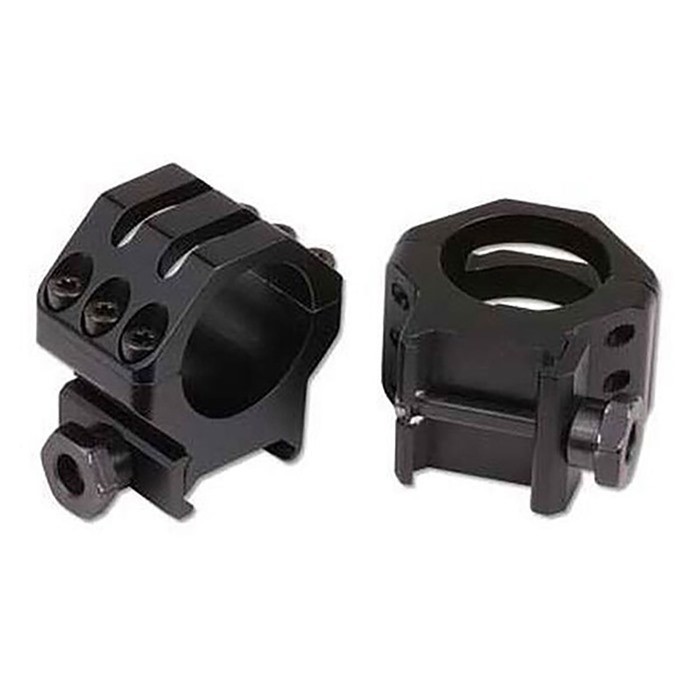 TACT RINGS 30MM 6 HOLE MED BLACK