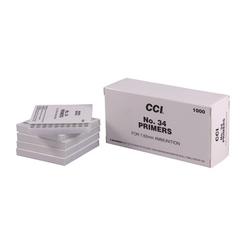 LARGE RIFLE MILITARY PRIMERS FOR 7.62MM AMMO