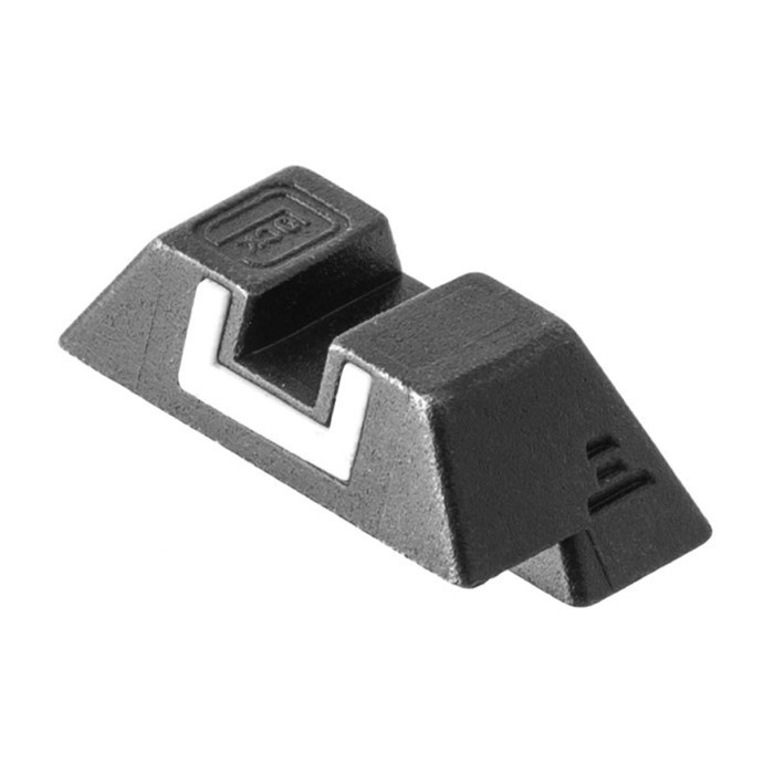 Steel Rear Sight 7.3mm - STEEL REAR SIGHT 7.3MM FITS GLOCK