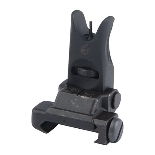 AR-15 FLIP-UP MICRO FRONT SIGHT - 2'' FLIP-UP MICRO FRONT SIGHT STEEL BLACK