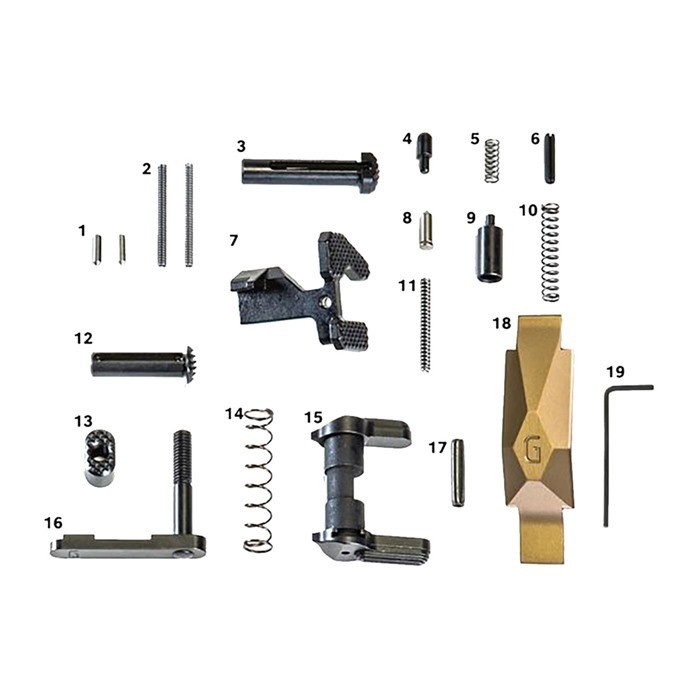 AR-15 ULTRA DUTY LOWER PARTS KITS