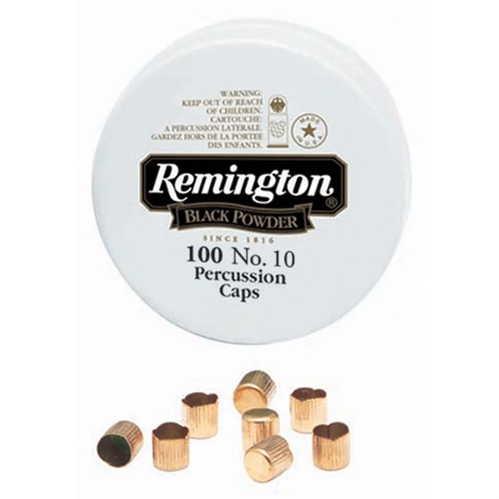 #10 PERCUSSION CAPS 100-COUNT TIN