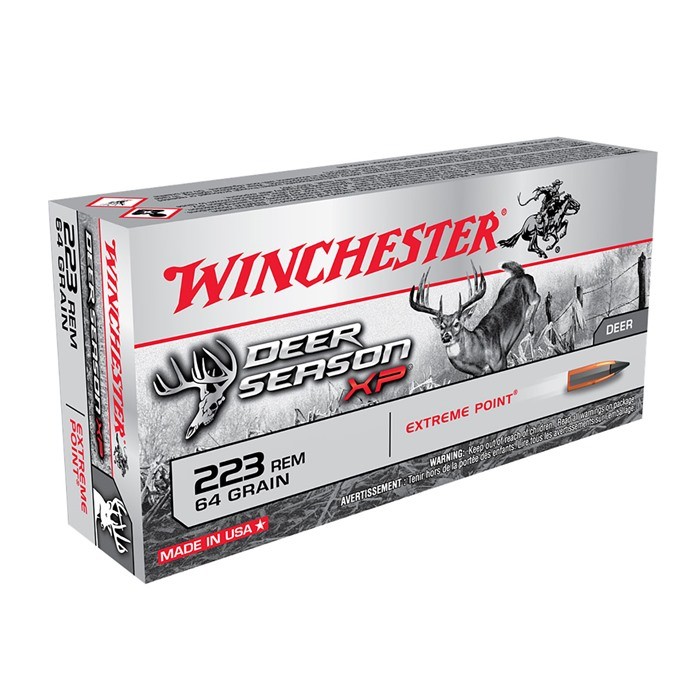 DEER SEASON XP 223 REM EXTREME POINT POLYMER TIP RIFLE AMMO