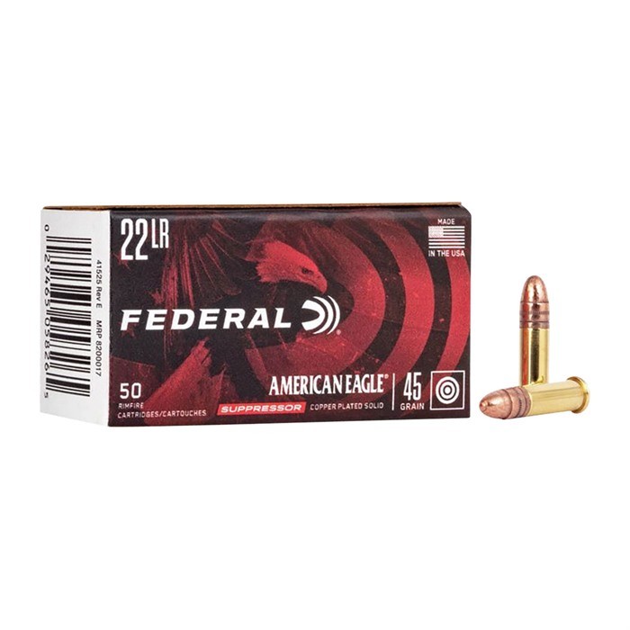 AMERICAN EAGLE SUPPRESSOR 22 LONG RIFLE RIMFIRE AMMO
