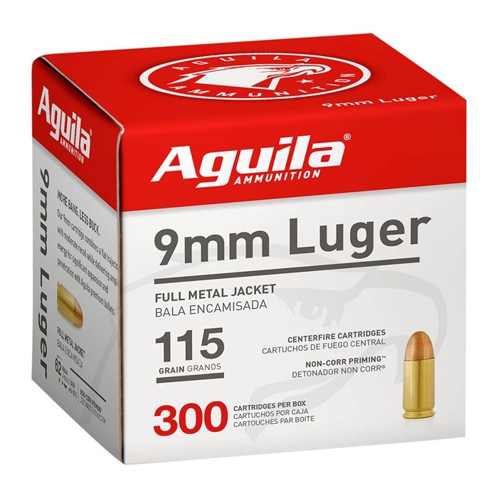 FMJ 9MM LUGER AMMO