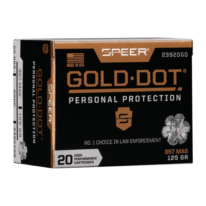 GOLD DOT PERSONAL PROTECTION 357 MAGNUM AMMO