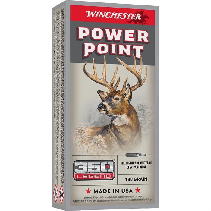 POWER POINT 350 LEGEND STRAIGHT-WALLED RIFLE AMMO