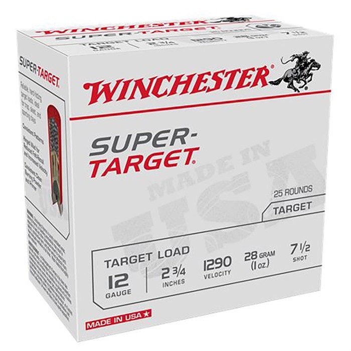 SUPER TARGET 12 GAUGE 2-3/4'' # 7.5 SHOT SHOTGUN AMMO