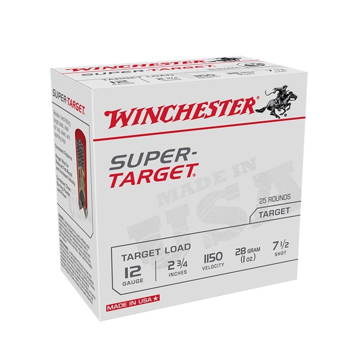 SUPER TARGET 12 GAUGE 2-3/4'' 7.5 SHOT 1150 FPS SHOTGUN AMMO