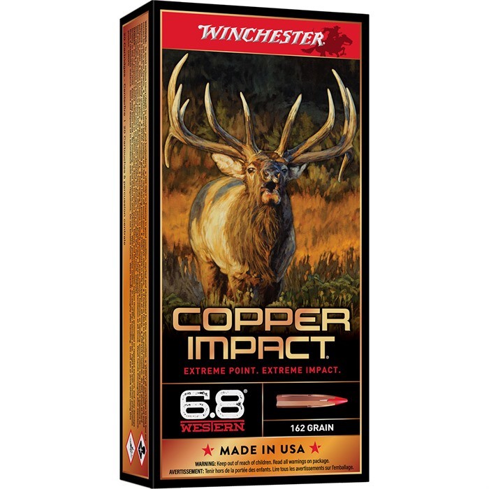 COPPER IMPACT 6.8 WESTERN AMMO