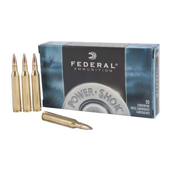 POWER-SHOK AMMO 25-06 REMINGTON 117GR SP