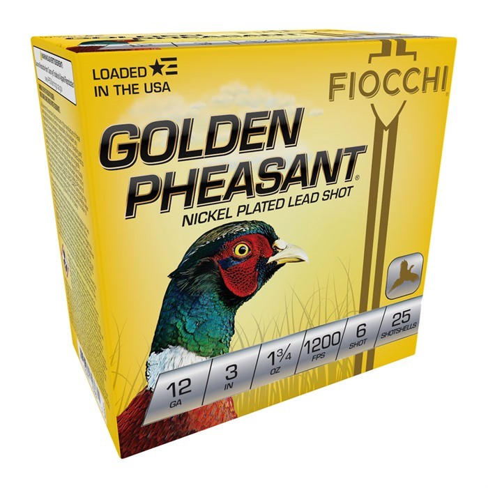 GOLDEN PHEASANT 12 GAUGE AMMO