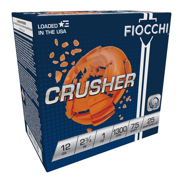 CRUSHER 12 GAUGE 2-3/4'' #7.5 SHOT SHOTGUN AMMO