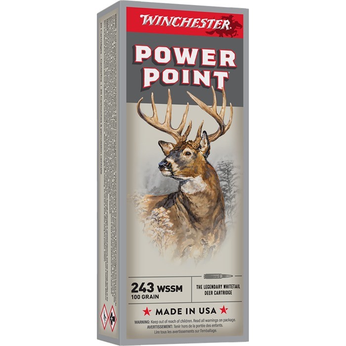 SUPER-X AMMO 243 WSSM 100GR POWER-POINT