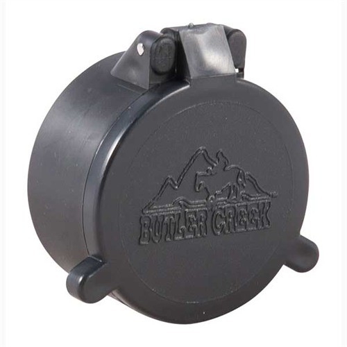 FLIP-OPEN OBJECTIVE LENS COVERS