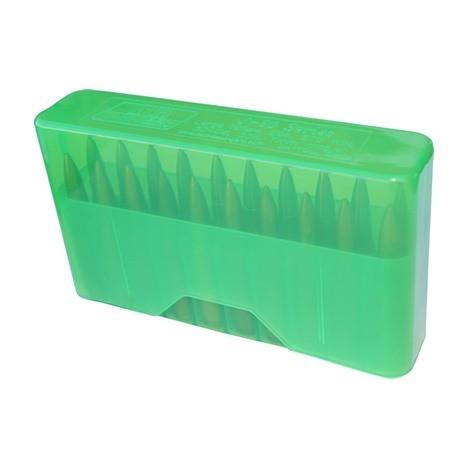 MTM Slip Top Rifle Ammo Box 20rd 2.35'' High 17 Rem-351 WSL