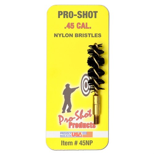 .45 CALIBER NYLON PISTOL BRUSH