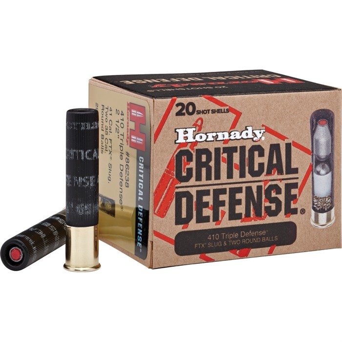 CRITICAL DEFENSE TRIPLE DEFENSE 2-1/2'' SHOTGUN AMMO