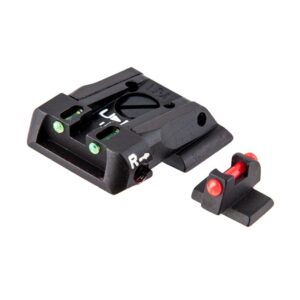 L.P.A. Sights S&W M&P Fiber Optic Adjustable Sight Set