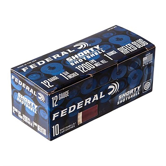 Federal Ammo 12ga 1-3/4''  Rifled Slug 10bx