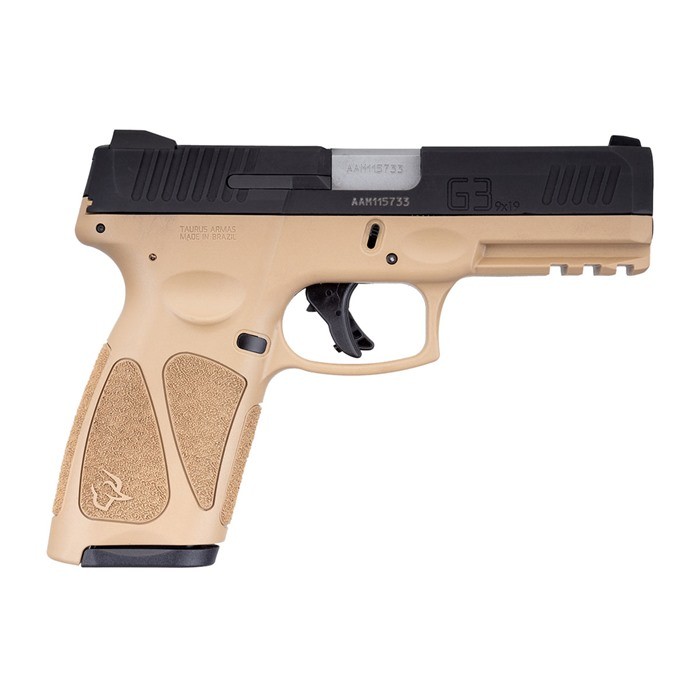 G3 9MM TAN/BK 4.0'' BL 1x15, 1x17 RDS