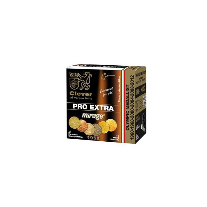 CLEVER MIRAGE PRO EXTRA 12 GAUGE MAX DR 1-1/8OZ #8 250/CASE (25 R