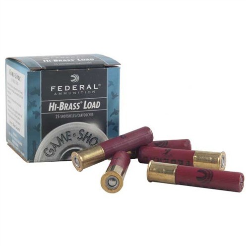 Federal Game Shok Hi Brass 410 2.5'' 1/2oz #7.5 25/bx