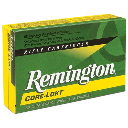 CORE-LOKT 260 REMINGTON 140GR POINTED SOFT POINT 20/BOX