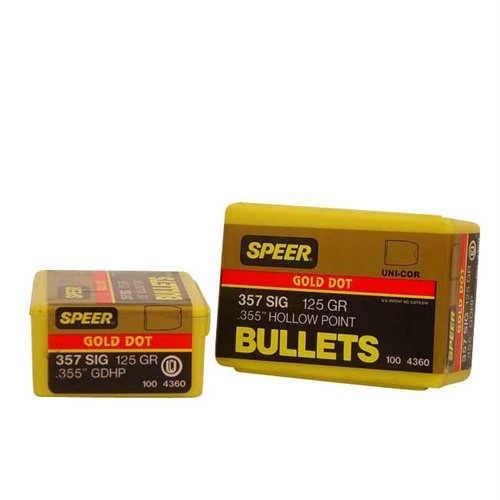 Speer Bullet .357 Sig .357 125gr GDHP