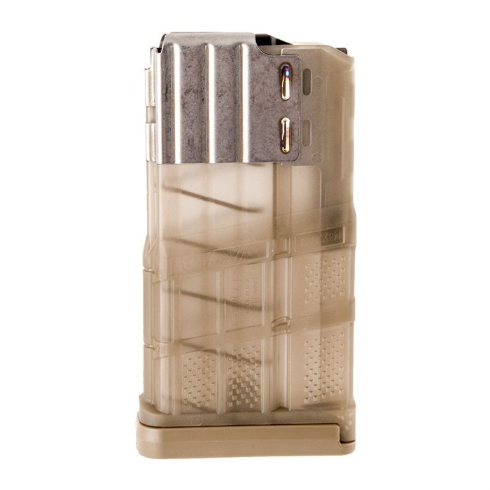 L7Awm 20Rd Mag Trans Dark Earth
