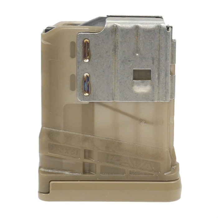L7Awm 10Rd Mag Trans Dark Earth