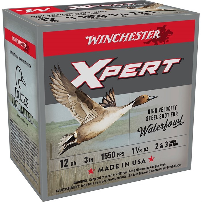 XPERT WATERFOWL 12 GAUGE 3'' #2/#3 SHOT SHOTGUN AMMO