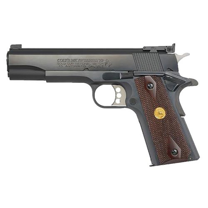 Gold Cup Nat'l Match 9mm Luger 5IN BBL Blued Handgun