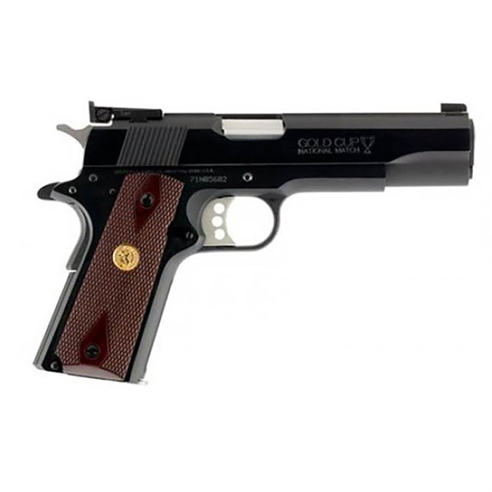 Gold Cup Nat'l Match 38 Super 5IN BBL Blued Handgun