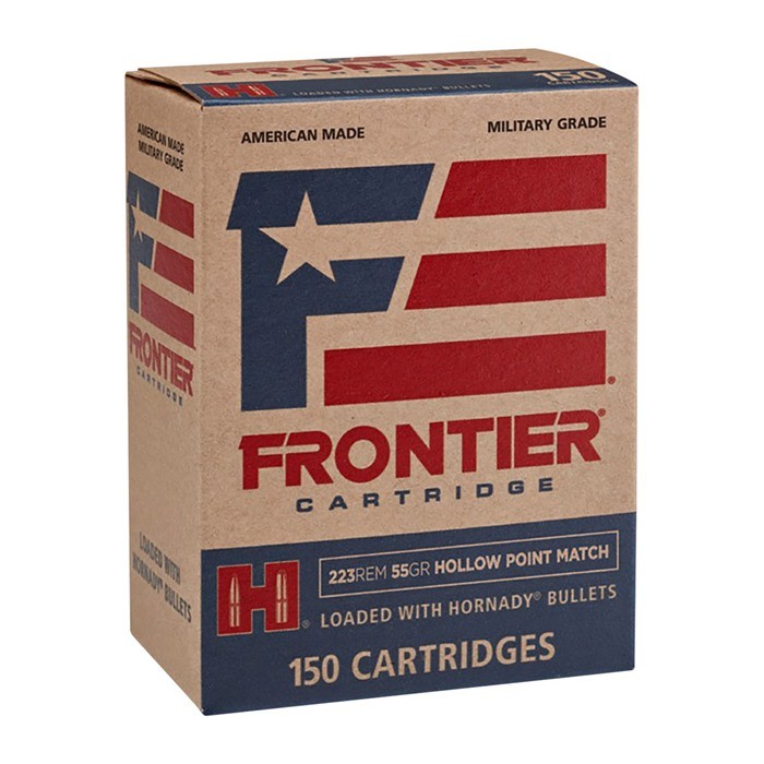 FRONTIER® 223 REMINGTON MATCH® HOLLOW POINT RIFLE AMMO