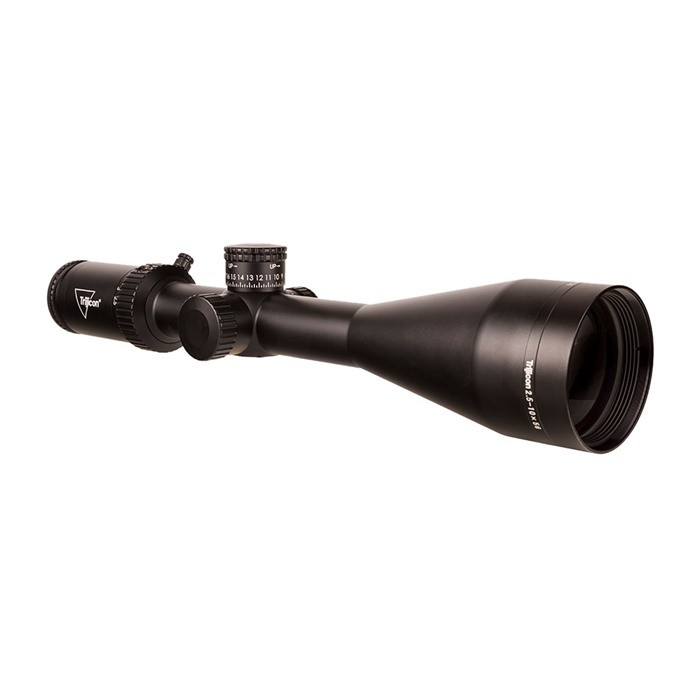 CREDO HX 2.5-10X56MM SFP ILLUMINATED RIFLE SCOPE - CREDO HX 2.5-10X56MM SFP ILLUM RED MOA PRECISION HUNTER BLK