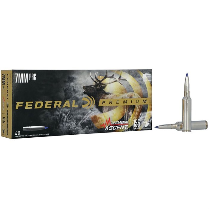 TERMINAL ASCENT 7MM PRC RIFLE AMMO