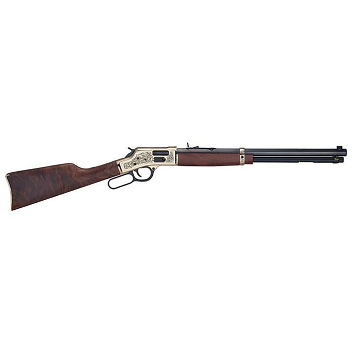 BIG BOY BRASS DELUXE ENGRAVED 357 MAG/38 SPL LEVER ACTION RIFLE