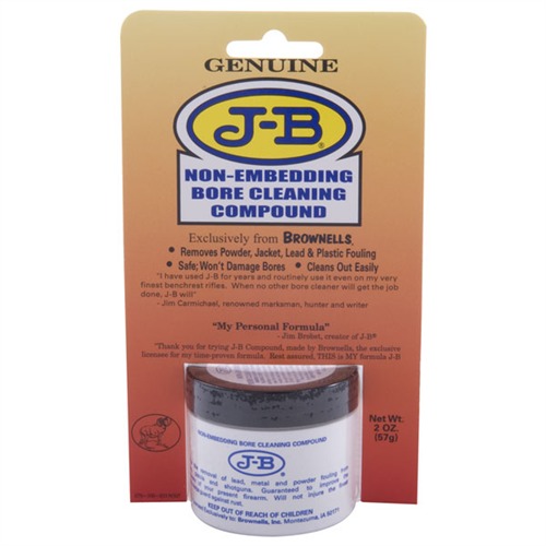 J-B~ NON-EMBEDDING BORE CLEANING COMPOUND