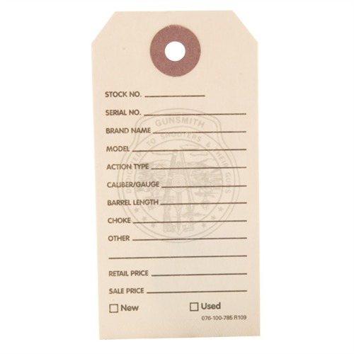 GUN PRICE TAGS