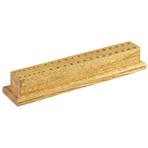 GUNSMITH'S PUNCH & NEEDLE FILE BLOCK