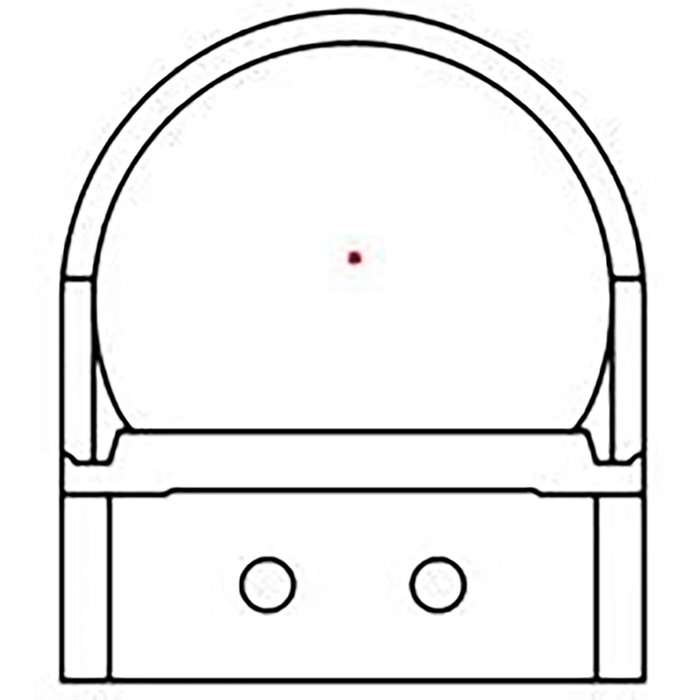 CTS-25 COMPACT RED DOT FOR RIFLES & CARBINES