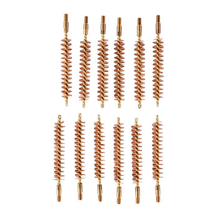 Dozen Pack Bronze Rifle Brushes