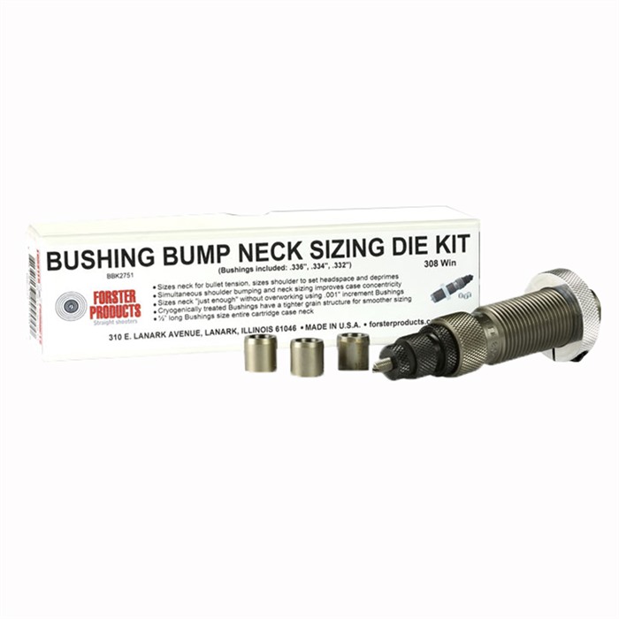 BUSHING BUMP NECK DIE KITS - 7MM-08 REMINGTON BUSHING BUMP NECK DIE KIT