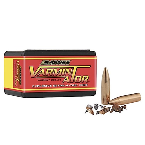 VARMIN-A-TOR™ 22 CALIBER (0.224'') HOLLOW POINT FLAT BASE BULLETS