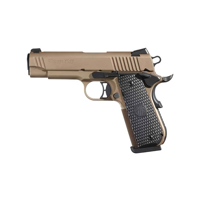 SIG 1911 EMPEROR SCORPION, FASTBACK FRAME FDE PVD FINISH, LOW PR