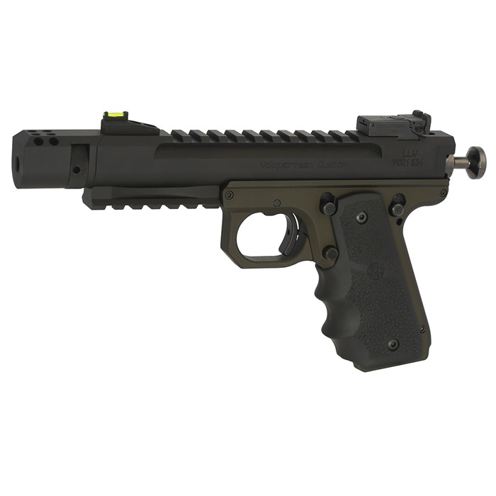 SCORPION, .22 LR 1911 STYLE OD GREEN, HOGUE, 4.5 '', COMPENSATOR - SCORPION, .22 LR 1911 STYLE OD GREEN, HOGUE, 4.5 '', COMPEN