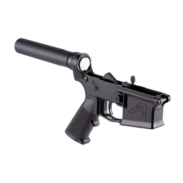 M4E1 PISTOL LOWER COMPLETE W/ A2 GRIP - M4E1 PISTOL COMPLETE LOWER W/A2 GRIP NO BRACE FOR AR-15 BLK