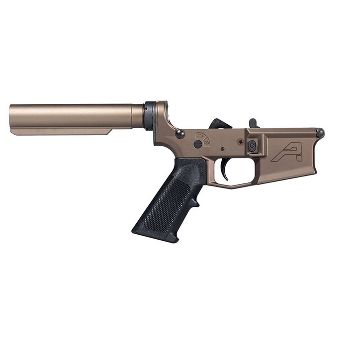 M4E1 CARBINE COMPLETE LOWER RECEIVER W/A2 GRIP NO STOCK - M4E1 CARBINE COMP LOWER W/A2 GRIP NO STOCK FOR AR-15 KODIAK