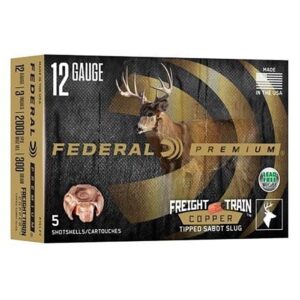 FREIGHT TRAIN 12 GAUGE 2.75'' COPPER TIP SABOT SLUG SHOTGUN AMMO